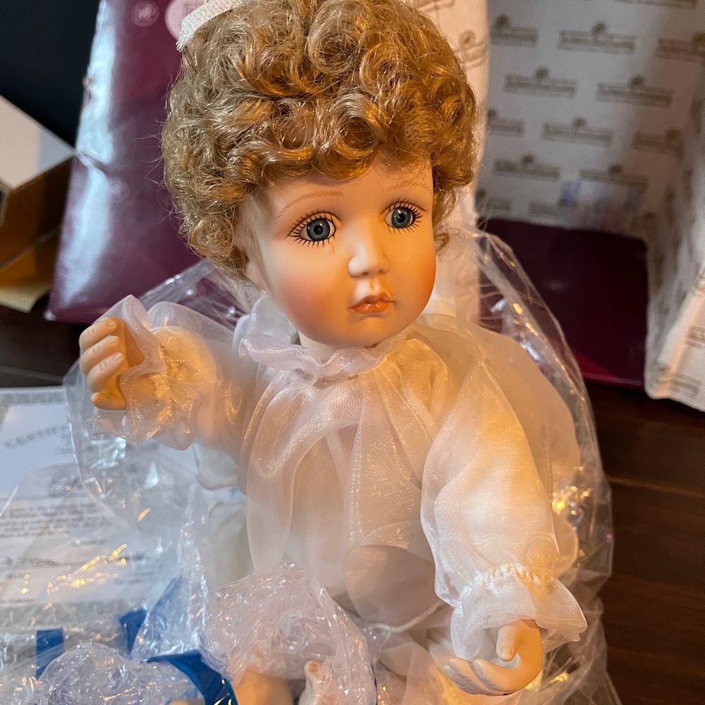 Ashton Drake Porcelain Doll Little teardrop by Cindy McClure